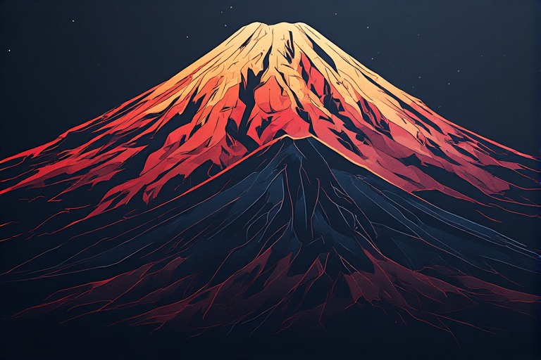 Majestic Mount Fuji Art Collection: Traditional to Abstract Digital Prints