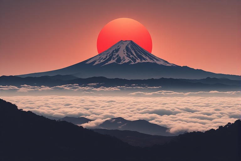 Majestic Mount Fuji Art Collection: Traditional to Abstract Digital Prints