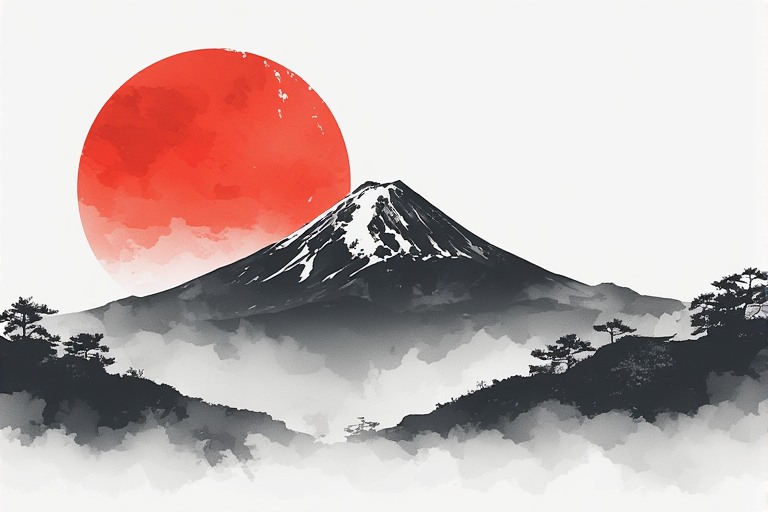 Majestic Mount Fuji Art Collection: Traditional to Abstract Digital Prints
